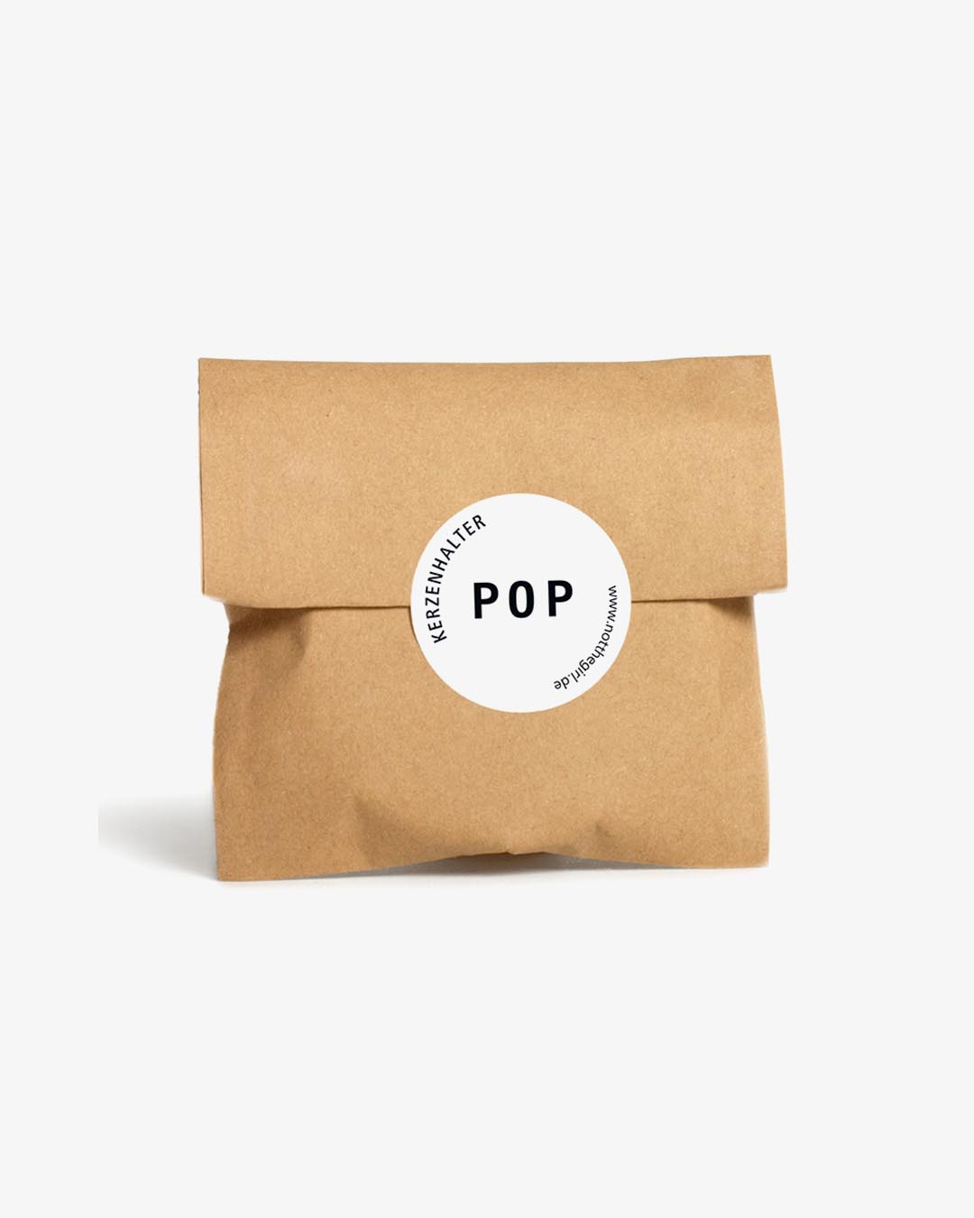 POP Candle Holder White 4 POP Candle Holder White