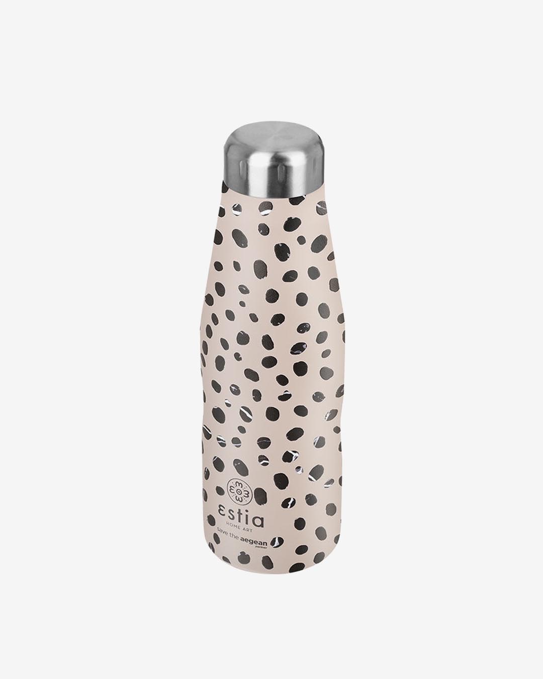 Izolirana potovalna steklenička Leopard Taupe 500 ml 1 Izolirana potovalna steklenička Leopard Taupe 500 ml