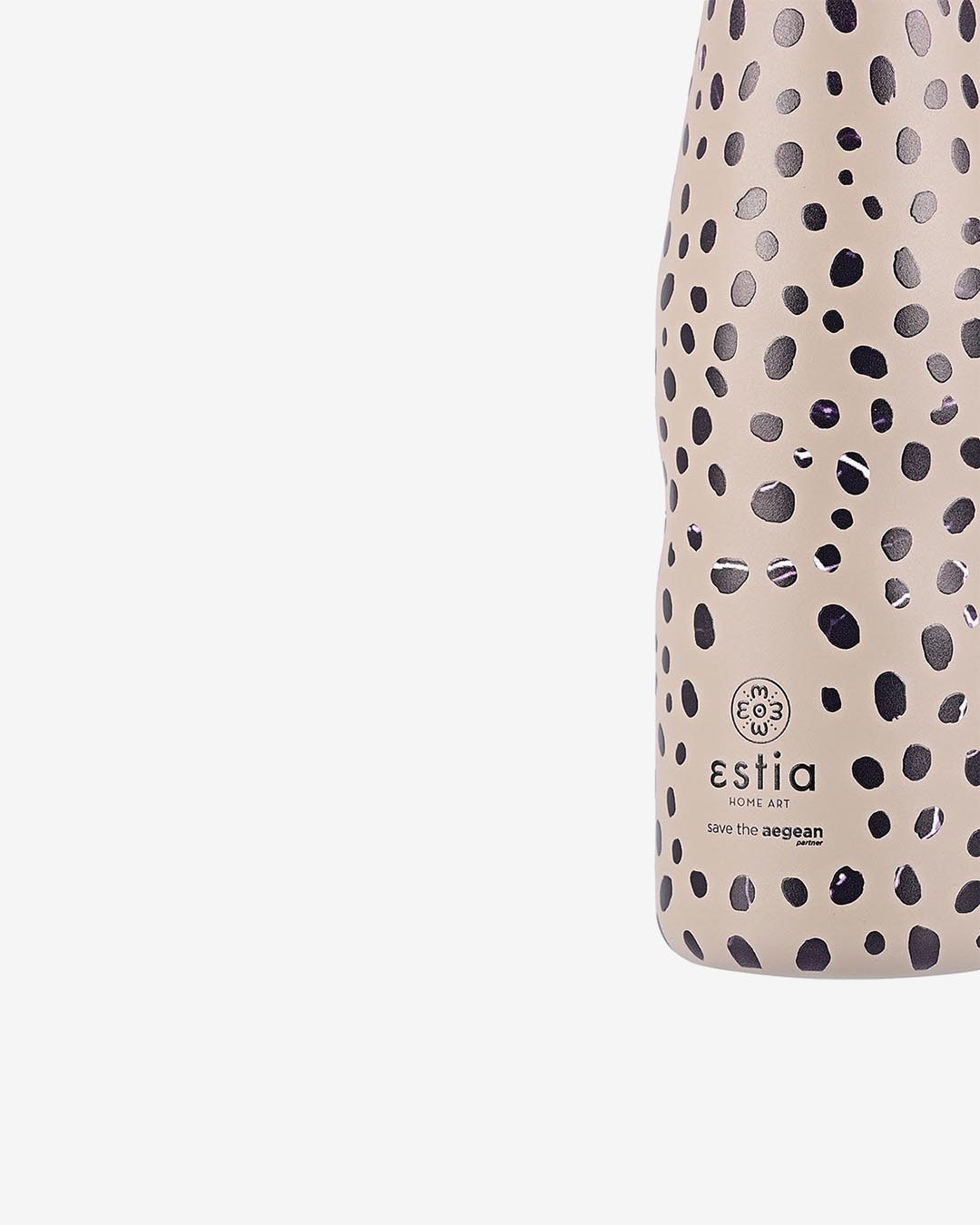 Izolirana potovalna steklenička Leopard Taupe 500 ml 4 Izolirana potovalna steklenička Leopard Taupe 500 ml