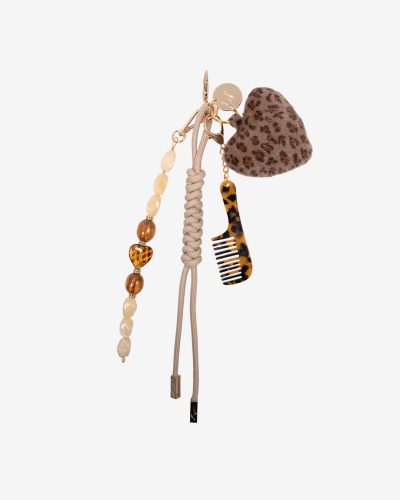 Handbag Charm Bobbys Beige 30 cm
