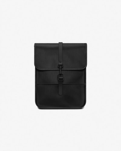Micro Backpack Black Grain